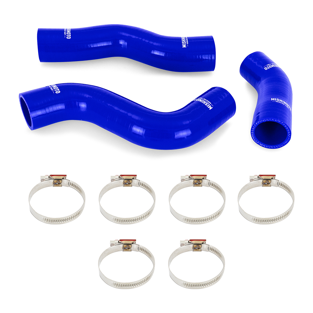 Mishimoto — Mishimoto 92-97 Land Cruiser 4.5L I6 Silicone Radiator Hose Kit - Blue
Silicone Hose Kit - view 6